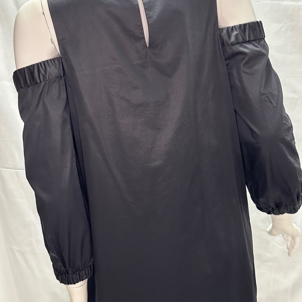 Tibi Size 8 Black Open shoulder Dress - Picture 6 of 12